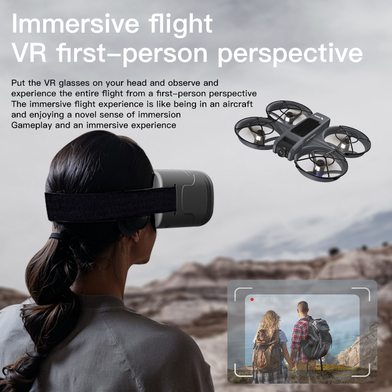 X226 VR طائرة بدون طيار FPV 4K - مراجعة Fpv Brushless Rc Drone 4K وسعره