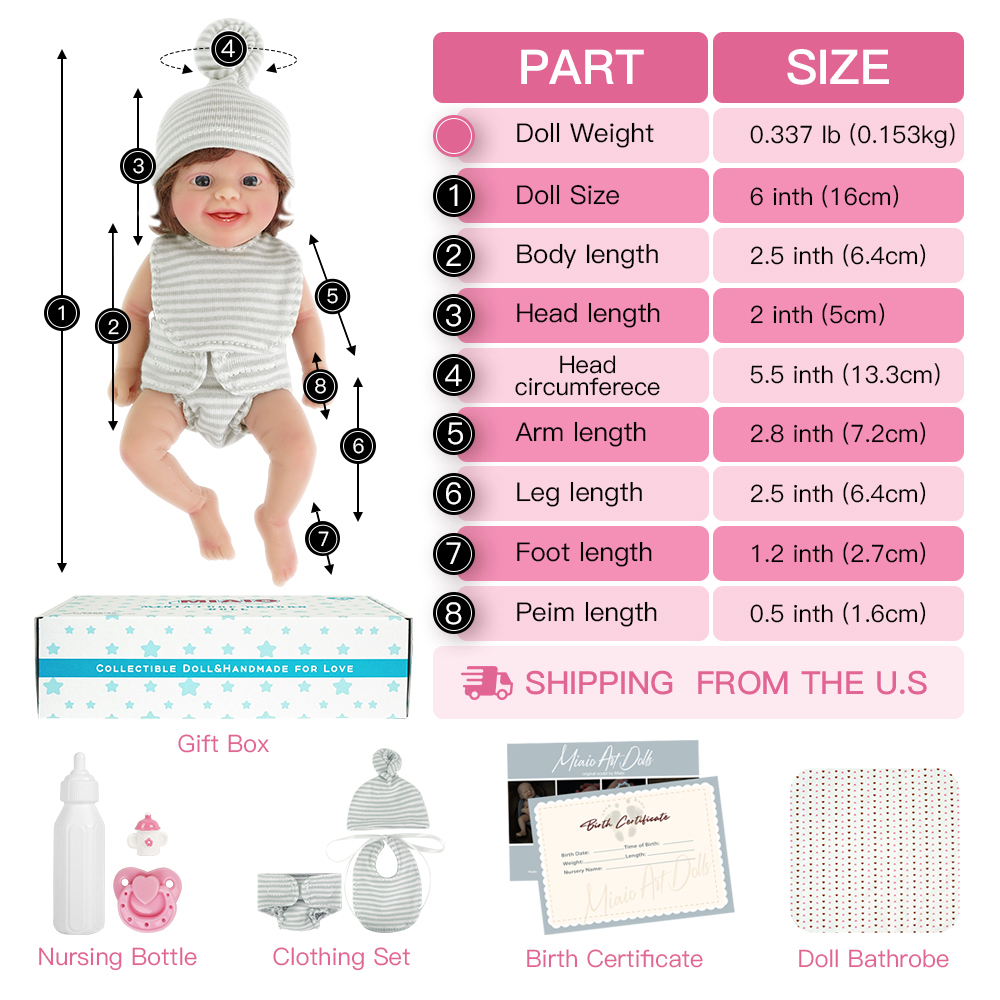 دمية مايكرو بريمي لكامل الجسم  - مراجعة Reborn Baby Doll Silicone Realistic وسعره