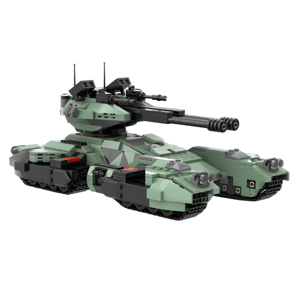 نموذج دبابة جريزلي من مكعبات ب - مراجعة Lego Compatible Military Tank وسعره